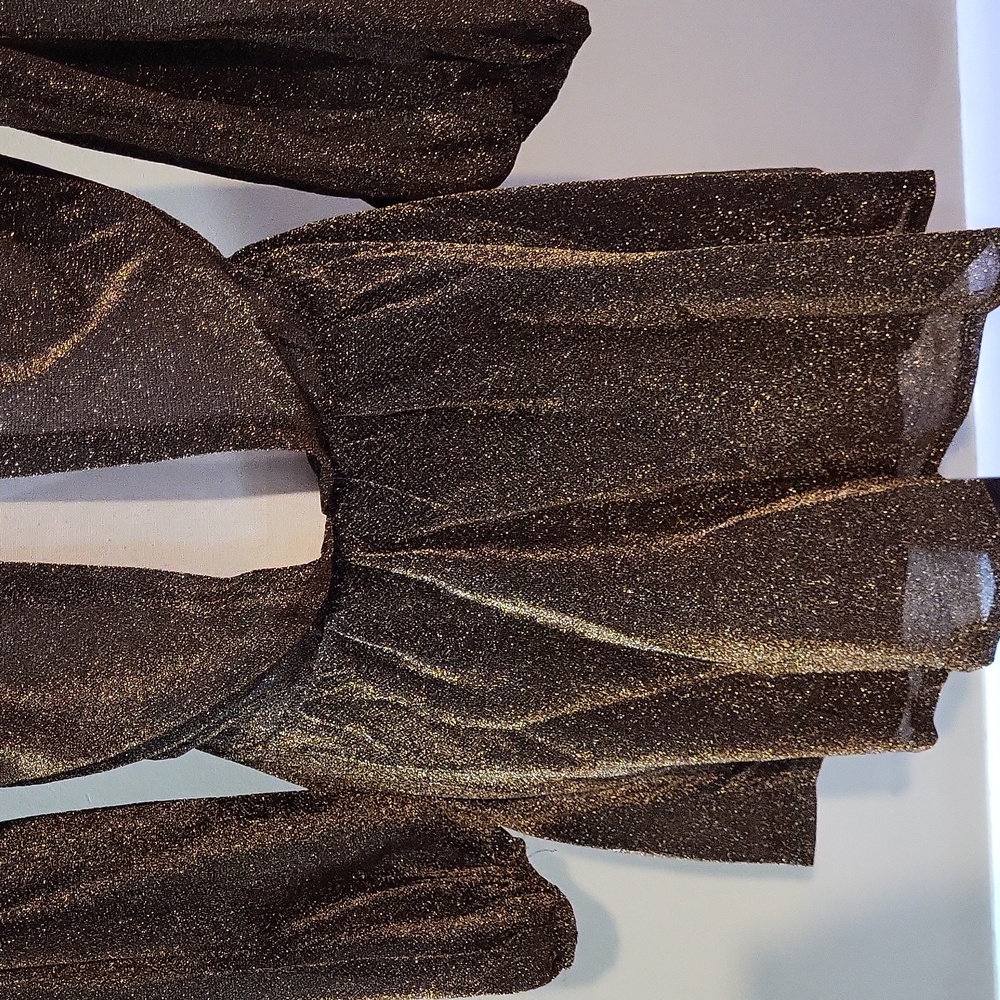 SHEIN Brown Bishop Sleeve Sundress for Cocktail - Picture 11 of 15